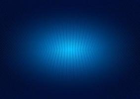 Abstract perspective grid on blue glowing background vector