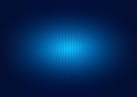 Abstract perspective grid on blue glowing background vector