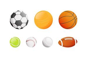 Sport objects set