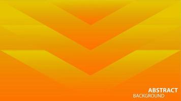 Abstract background geometric triangle in orange color vector