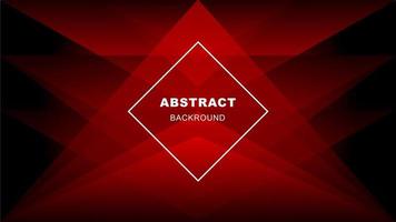 Modern geometric abstract background in dark red color vector