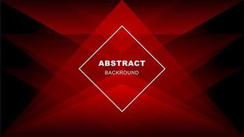 Modern geometric abstract background in dark red color vector