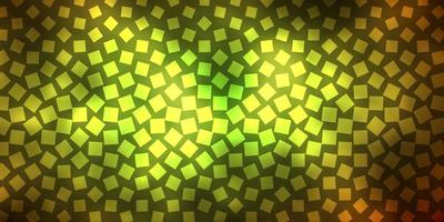 Dark Green, Yellow  background with rectangles. vector