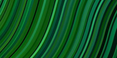 textura verde claro con curvas. vector