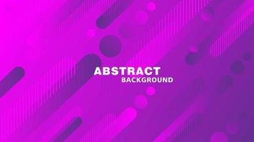 Geometric abstract background with purple liquid effect vector