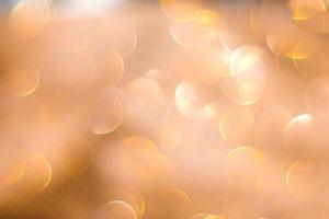Christmas glowing golden background photo