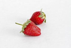 Fresh strawberry fruit photo