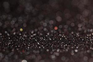 Black bokeh background photo