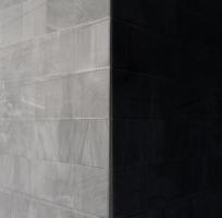 Stone tiles and black background photo