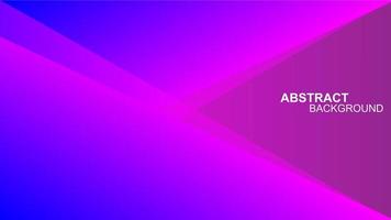 Blue purple gradient geometric abstract background with triangular vector