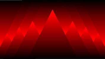 Geometric triangle abstract background in dark red color vector