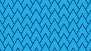 Abstract triangular pattern background in blue color vector