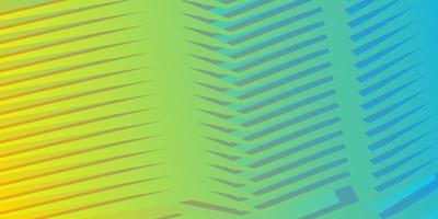 Blue yellow gradient geometric abstract background vector