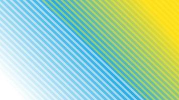 Diagonal stripes abstract with blue and yellow gradation vector