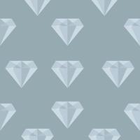 Seamless pattern of diamonds vector