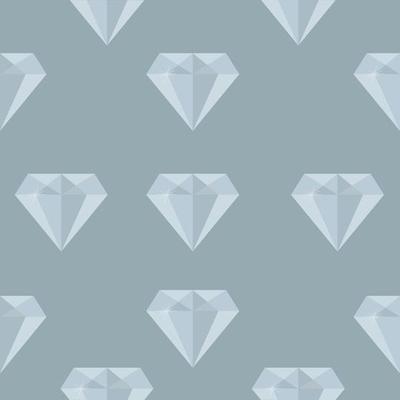 Seamless pattern of diamonds