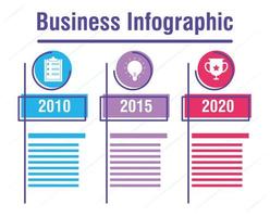 Business and corporate infographic banner vector