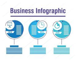 Business and corporate infographic banner vector