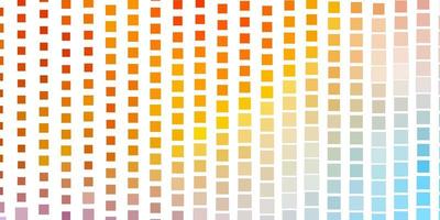 Light Blue, Yellow background with rectangles. vector