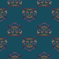Ethnic seamless pattern vector