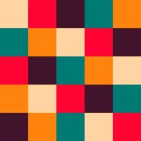 Pattern with squares vector