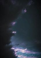 A dark moody sky photo