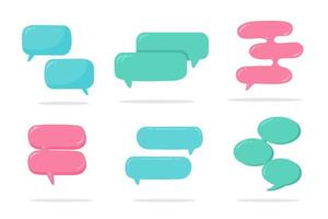 Internet Chat Bubbles vector