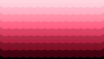 Pink waves abstract background vector