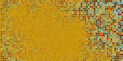 Light Blue, Yellow backdrop with dots. vector