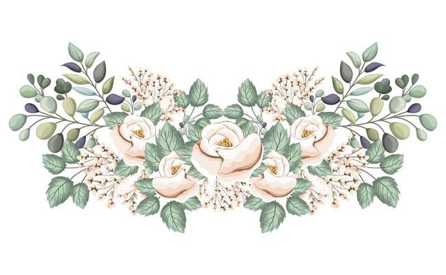 White Flower Vector Art, Icons, and Graphics for Free Download