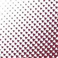 Red triangle pattern background design vector