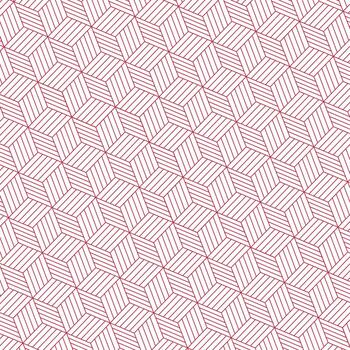 Red pattern background design vector