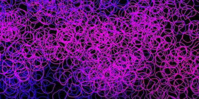 Dark pink backdrop with chaotic shapes. vector