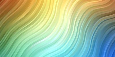 Light Blue, Yellow pattern with wry lines. vector