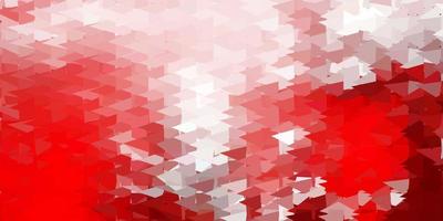 Dark red poly triangle template. vector