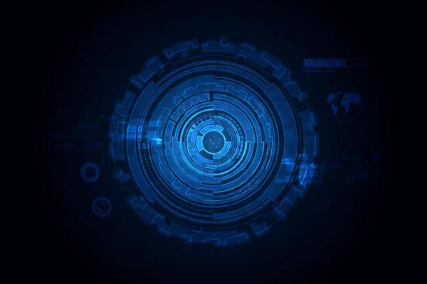 futuristic sci fi technology pattern concept background