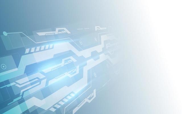 Abstract digital hi-tech technology background