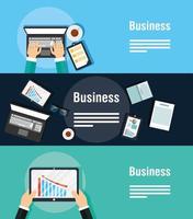 Business and corporate template banner set