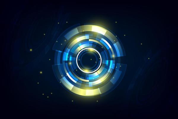 Abstract hi-tech futuristic background