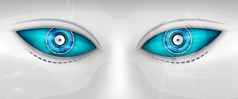Robot Eye Vector Art, Icons, and Graphics for Free Download