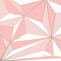 Vector marble texture design with golden geometric lines