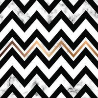 Marble texture design with golden geometric lines vector