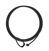 Wild west lasso rope circle frame. Black. vector