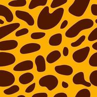 Cheetah Seamless Background Pattern vector