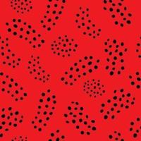 Ladybird Dotted Seamless Background vector