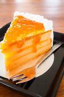 Orange marmalade cake photo