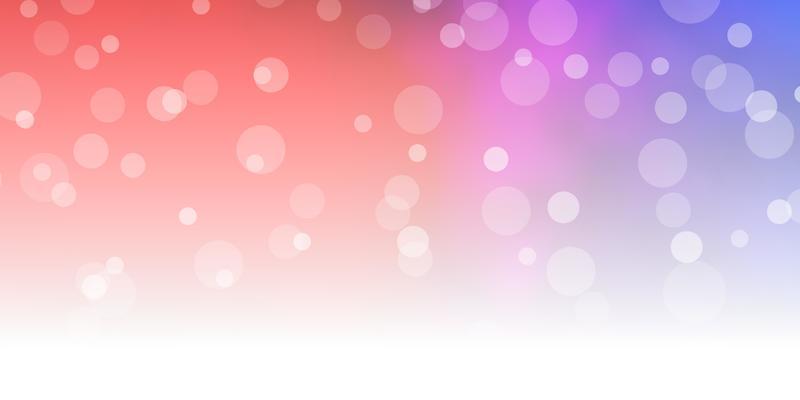 Light Blue, Red pattern with circles.