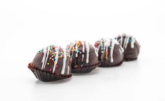 Fancy chocolate cake ball photo