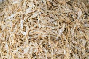 Dried fish at the market photo