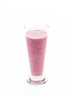 Mixed berries with yogurt smoothie photo